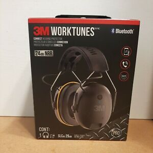 3M WorkTunes Connect Hearing Protection Headphones Noise CANCELLATION Bluetooth