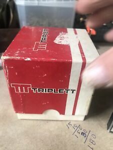 Triplett 0-10 D.C. Amperes  Meter Movement Model 220-G With box and paperwork