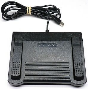 Infinity IN-DVIUSB USB Computer Transcription Foot Pedal