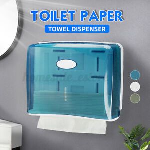 1PCS Paper Towel Dispenser Holder Wall Mounted Bathroom Toilet Home Tissue