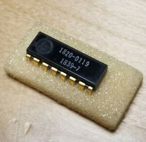 HP 1820-0119 Integrated Circuit 16-DIP Gold Pins