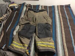 MFG. 06/ 2008 GLOBE GXTREME 36 x 30 Firefighter Turnout Bunker Pants FIRE RESCUE