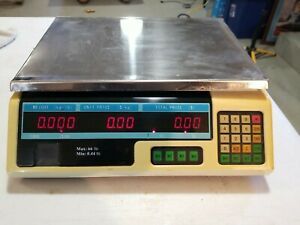 66LB Electronic Price Computing Scale | Digital Deli Food Produce Weight Scale