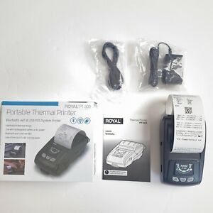 Royal PT300 Remote Thermal Cash Register Printer - Barely Used