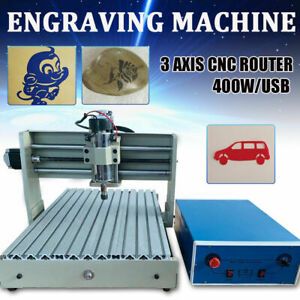 400W USB 3 Axis 3040 CNC Router Engraver 3D Drilling Milling Engraving Machine