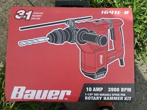 Bauer 1-1/8 In. SDS Variable  Pro Rotary Hammer!! PARTS ONLY