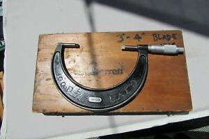 STARRETT Special 6 Inch Blade Screw Micrometer