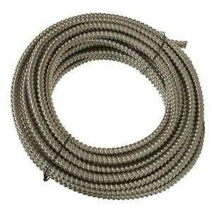 Southwire Flexible Conduit 3/8&#034; x 100&#039; Alflex RWA Metallic Aluminum