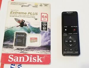Sony ICD-UX570 Digital Voice Recorder, Excellent Condition. [Pre-Owned]