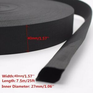 25FT Nylon Protective Sleeve Sheath Cables Cover Welding Torch Hydraulic Hoses