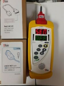 Masimo Rad-57 Pulse Oximeter Red Dci-dc3 SpO2 sensor + extra BRAND NEW SENSOR