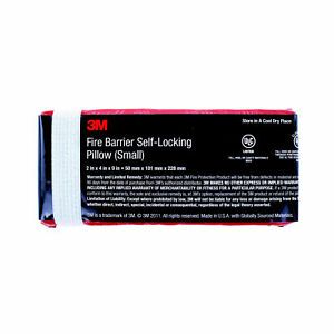 3M 98-0400-5472-2 9&#034; X 4&#034; X 2&#034; SELF-LOCKING FIRE BARRIER PILLOW