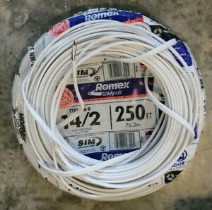 Southwire Romex 14/2 250ft sealed + extra