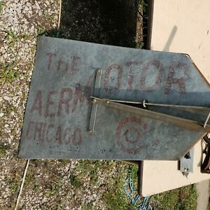 Aermotor Windmill Vane for 6ft X-702 or X-602, Original Chicago Hammon Oklahoma