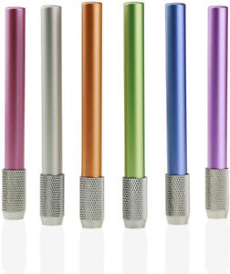 YOUSHARES Aluminum Assorted Colors Pencil Lengthener – Extender