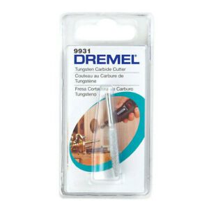 DREMEL 9931 Cutter1/4&#034;Cyl Tngstn9931