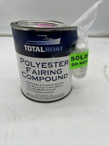 TotalBoat Polyester Fairing Compound (1 Quart Kit)