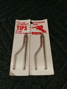 Weller 7250 Soldering Gun Tips (2). Solid Copper Made In USA