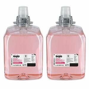 GOJO Luxury Foam Handwash, Cranberry  2000 mL Hand Soap Refill 2-pack~5261-02