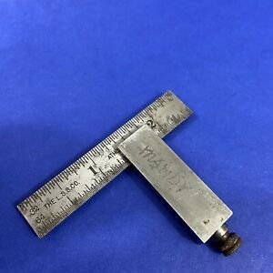 LS Starrett Co. No.14 Vintage Diemakers Square 2 1/2&#034; Made In USA