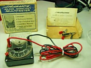 Micronta     Vintage Multitester       #22-046