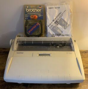 Brother ML500 Memory Typewriter Original Paperwork  Accessories