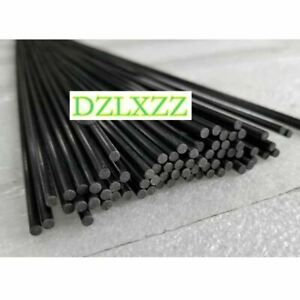 2pcs black glass fiber Rod 8mm/8.5mm/9.5mm/10mm/12mm/12.7mm/15mm/16mm/20mm/25mm