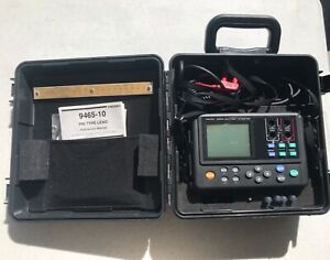 Hioki 3554 Battery HiTester Bundle with Hard Case, Accessories good working 