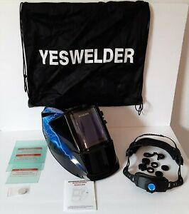 True Color Big View Highest Optical 1/1/1/1 Auto-Darkening Welding Helmet Mask