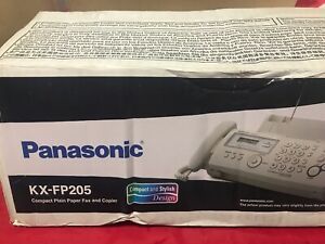 Panasonic KX-FP205 Plain Paper Fax/Copier - Silver