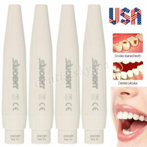 4X Dentist Ultrasonic Piezo Scaler Handpiece Fit DTE SATELEC Cavity Tips 135