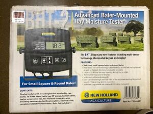 New Holland: BHT- 2 Baler Mounted Hay Moisture Tester