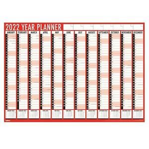 Tallon 2022 Large Year Wall Planner Calendar 3819 - 84cm x 60cm