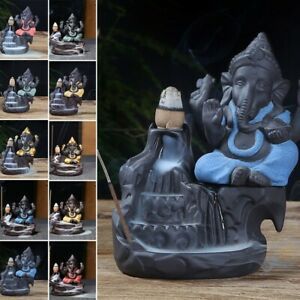 Base Incense Burner Home Art Gift Decorations Ceramic Elephant Buddha Hot