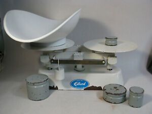 EDLUND MODEL BDS-16 BAKERS DOUGH SCALE w 1 2 4 8 LB WEIGHTS &amp; PLASTIC SCOOP USA