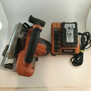 RIDGID R845 18V Cordless 6 ” Circle Saw w/ Battery &amp; Charger