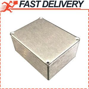 Aluminum Econobox, 4-43/64&#034; Length x 3-43/64&#034; Width x 2-13/64&#034; Height