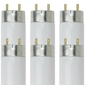 GE 10032 F6T5/CW Compact Fluorescent Lamps Cool White Medium Bi-Pin Box of 24