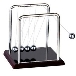 Newtons Cradle Steel Pendulum Balance Swing Ball Science Decompression Gifts Toy