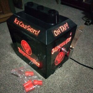 Three Bottle Jagermeister Ice Cold Shot Dispenser Works