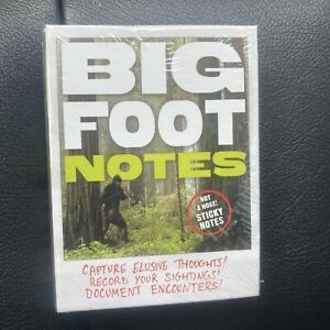 Bigfoot Notes  small Notebook sticky notes