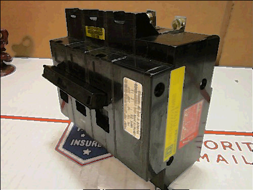 480/40 for sale, Square d ehb4 3 pole 70 amp 480y/277v ehb340701082 circuit breaker with shunt