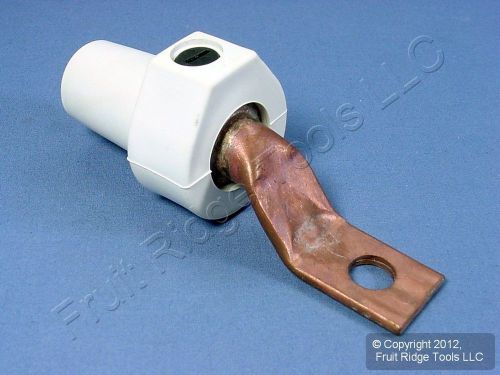 Leviton white 16 series cam female terminal offset taper nose 400a 600v 16f22-w for sale
