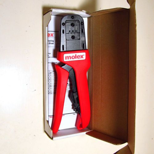 New nib molex micro fit 3.0 20-30 awg crimp tool saht crimper w locator sweden for sale