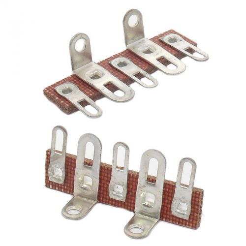 Terminal strip, 5 position 2 shared 5pcs for sale