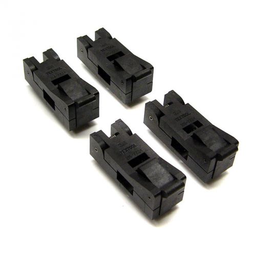 4 new 3m textool 216-7224 ic burn-in/test sockets soic for sale