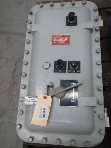Egs curlee e2kt-602550-30l-a3x-l4x-f-k 25hp 50a 600v disconnect switch b234162 for sale