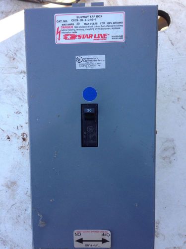Star line starline busway tap boxes qty. (3) for sale