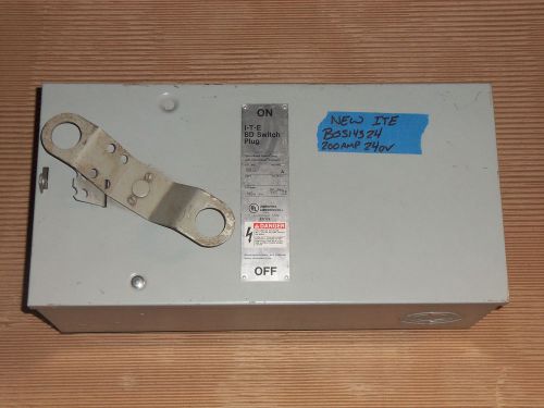 NEW ITE SIEMENS BOS BOS14324 200 AMP 240V FUSIBLE FUSED BUS PLUG