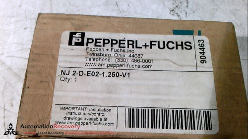 PEPPERL FUCHS NJ2-D-E02-1.250-V1 INDUCTIVE SENSORS - DC, NEW